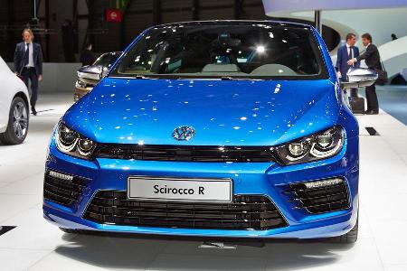 VW Scirocco 2.0 TDI R-Line, Genfer Autosalon, Messe 2014