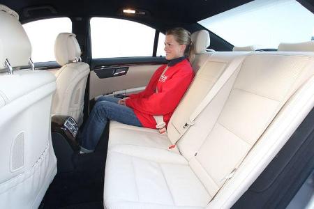 Mercedes S-Klasse, Fond, Rückbank