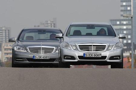 Mercedes E-Klasse, Mercedes S-Klasse
