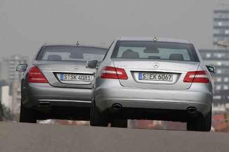 Mercedes E-Klasse, Mercedes S-Klasse