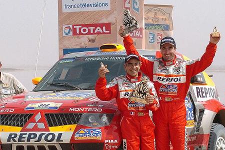 Luc Alphand und Gilles Picard wurden Zweite.