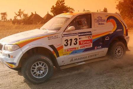 ... verfolgen das Spektakel.