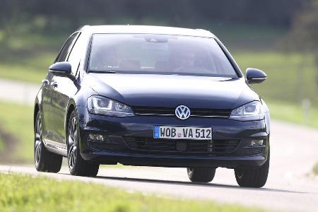 VW Golf 1.6 Blue TDI, Frontansicht