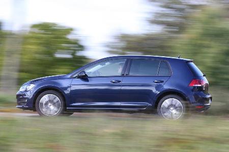 VW Golf 1.6 Blue TDI, Seitenansicht