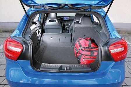 Mercedes A 180 CDI, Kofferraum