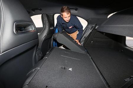 Mercedes A 180 CDI, Sitze, Umklappen