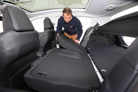 Peugeot 308 e-HDi 115, Sitze, Umklappen