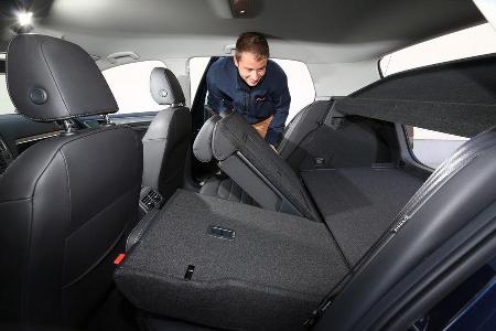 VW Golf 1.6 Blue TDI, Sitze, Umklappen