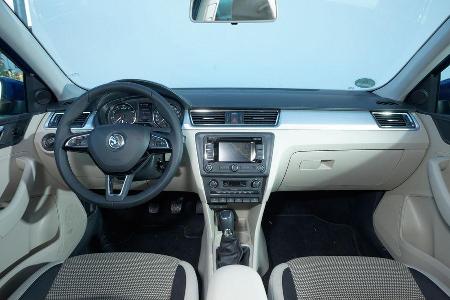 Skoda Rapid Spaceback 1.2 TSI, Cockpit