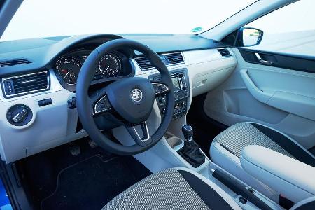 Skoda Rapid Spaceback 1.2 TSI, Cockpit