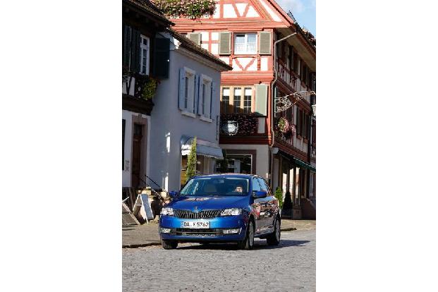 Skoda Rapid Spaceback 1.2 TSI, Frontansicht