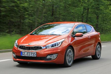 Kia Pro Cee d 1.6 CRDi 128 Spirit, Frontansicht