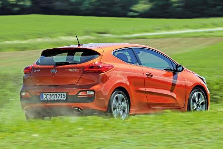 Kia Pro Cee d 1.6 CRDi 128 Spirit, Heckansicht