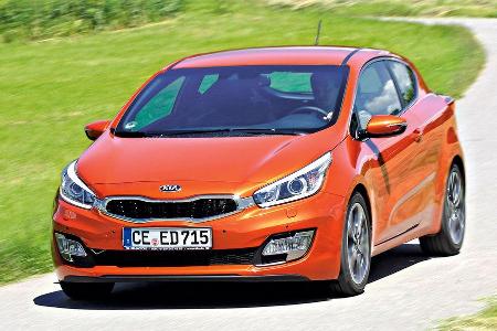 Kia Pro Cee d 1.6 CRDi 128 Spirit, Frontansicht