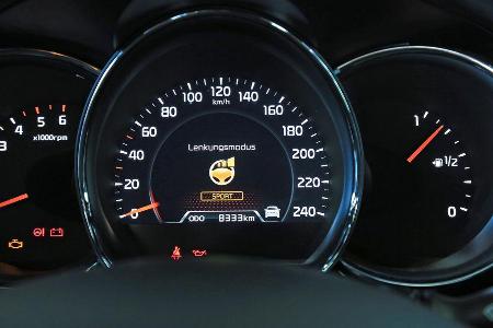 Kia Pro Cee d 1.6 CRDi 128 Spirit, Rundinstrumente