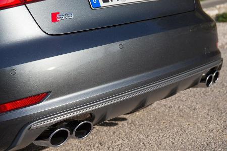 Audi S3 2.0 TFSI Quattro S tronic, Endrohre, Auspuff