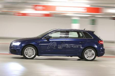 Audi A3 Sportback g-tron, Seitenansicht