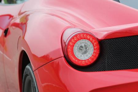 Ferrari 458 Speciale, Heckleuchte