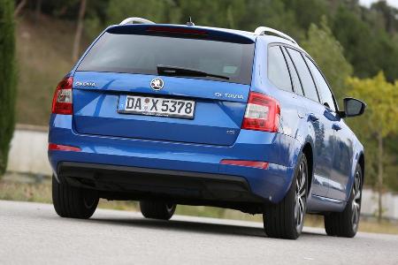 Skoda Octavia Combi, Heckansicht