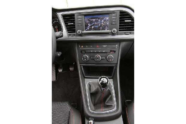 Seat Leon ST, Mittelkonsole