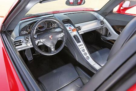 Porsche Carrera GT, Cockpit