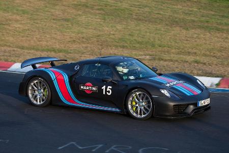 Porsche 918 Spyder - Rekordfahrt Nordschleife Nrburgring 2013