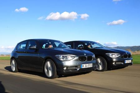 BMW 125i, BMW 125d, Frontansicht