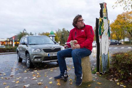 Skoda Yeti 2.0 TDI 4x4, Frontansicht