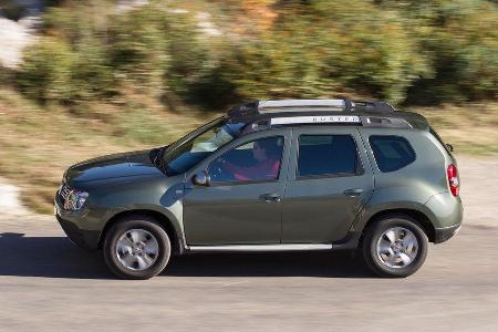 Dacia Duster dCi 110 4x4, Seitenansicht
