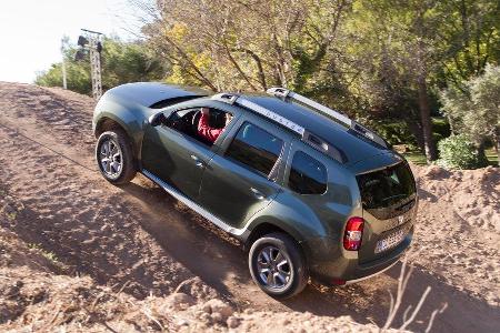 Dacia Duster dCi 110 4x4, Steilhang