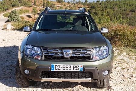 Dacia Duster dCi 110 4x4, Frontansicht