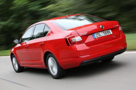 Skoda Octavia 1.6 TDI, Heckansicht