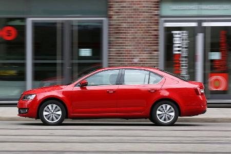 Skoda Octavia 1.6 TDI, Seitenansicht