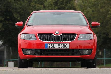 Skoda Octavia 1.6 TDI, Frontansicht
