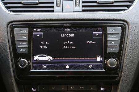 Skoda Octavia 1.6 TDI, Bordcomputer, Monitor