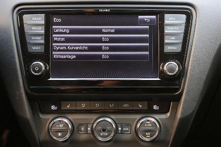 Skoda Octavia 1.6 TDI, Bordcomputer, Monitor