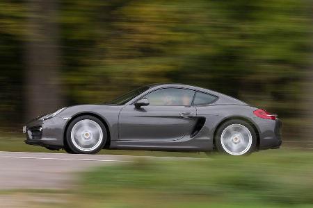 Porsche Cayman, Seitenansicht
