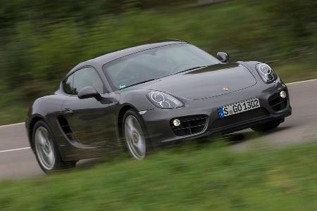 Porsche Cayman, Frontansicht