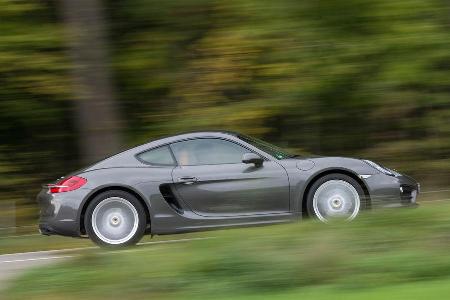 Porsche Cayman, Seitenansicht