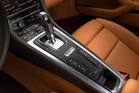 Porsche Cayman, Mittelkonsole, Schalthebel