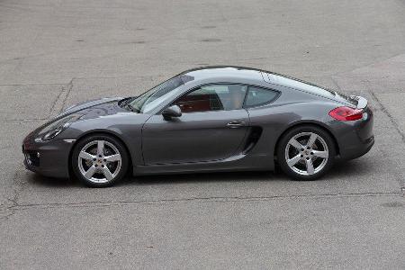 Porsche Cayman, Seitenansicht