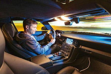 Mercedes SLS AMG GT Final Edition, Cockpit, Fahrersicht