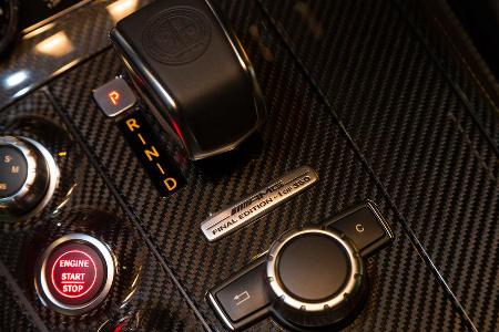 Mercedes SLS AMG GT Final Edition, Bedienelemente