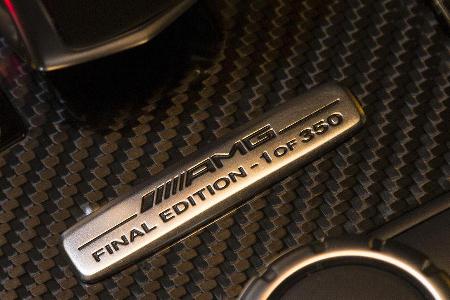 Mercedes SLS AMG GT Final Edition, Plakette