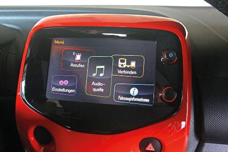 Citron C1 Airscape VTi 82, Bildschirm, Infotainment