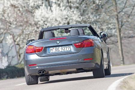 BMW 428i Cabrio Sport Line, Heckansicht
