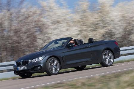 BMW 428i Cabrio Sport Line, Seitenansicht