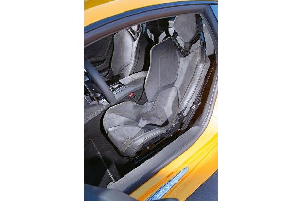 Lamborghini Huracn LP 610-4, Fahrersitz