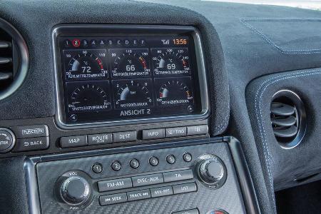 Importracing Nissan GT-R, Navi, Mittelkonsole