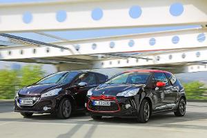 Citron DS3 THP 155, Peugeot 208 XY 155 THP, Frontansicht